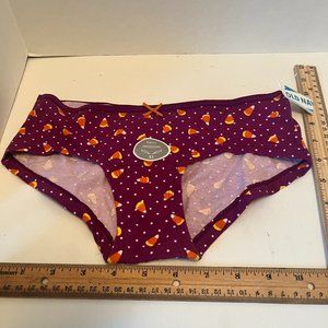 Halloween Candy Corn Print Women's Hipster Panties Size XS Old Navy NWT